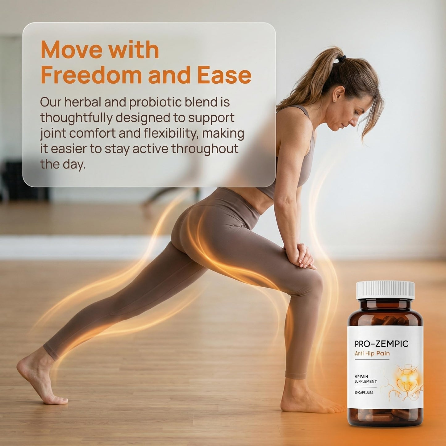 MEMOCORE Pro-zempic for Hip Pain Capsules, 60 Capsules