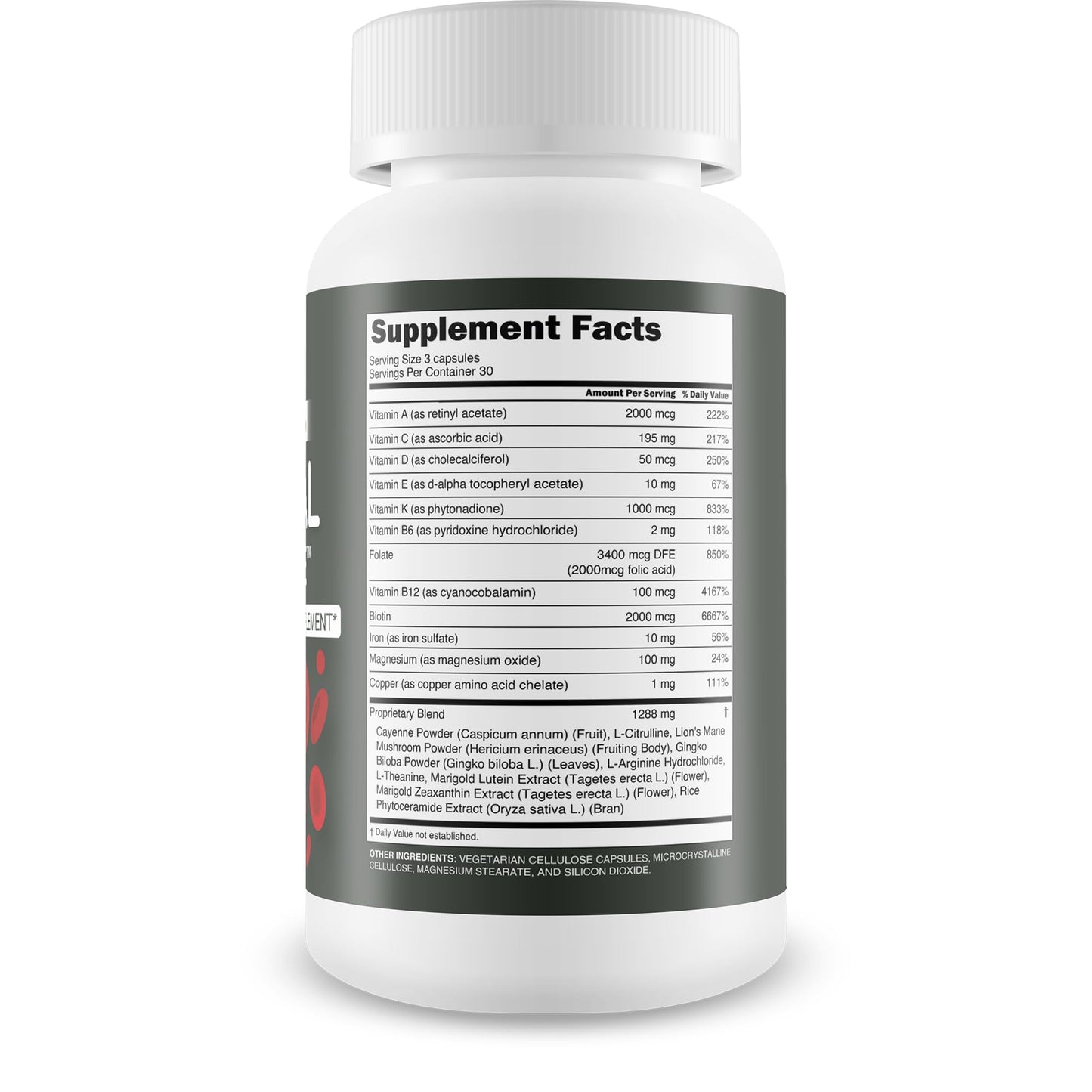 True You Health Blood Flow Primal Volume Capsules 90 Count