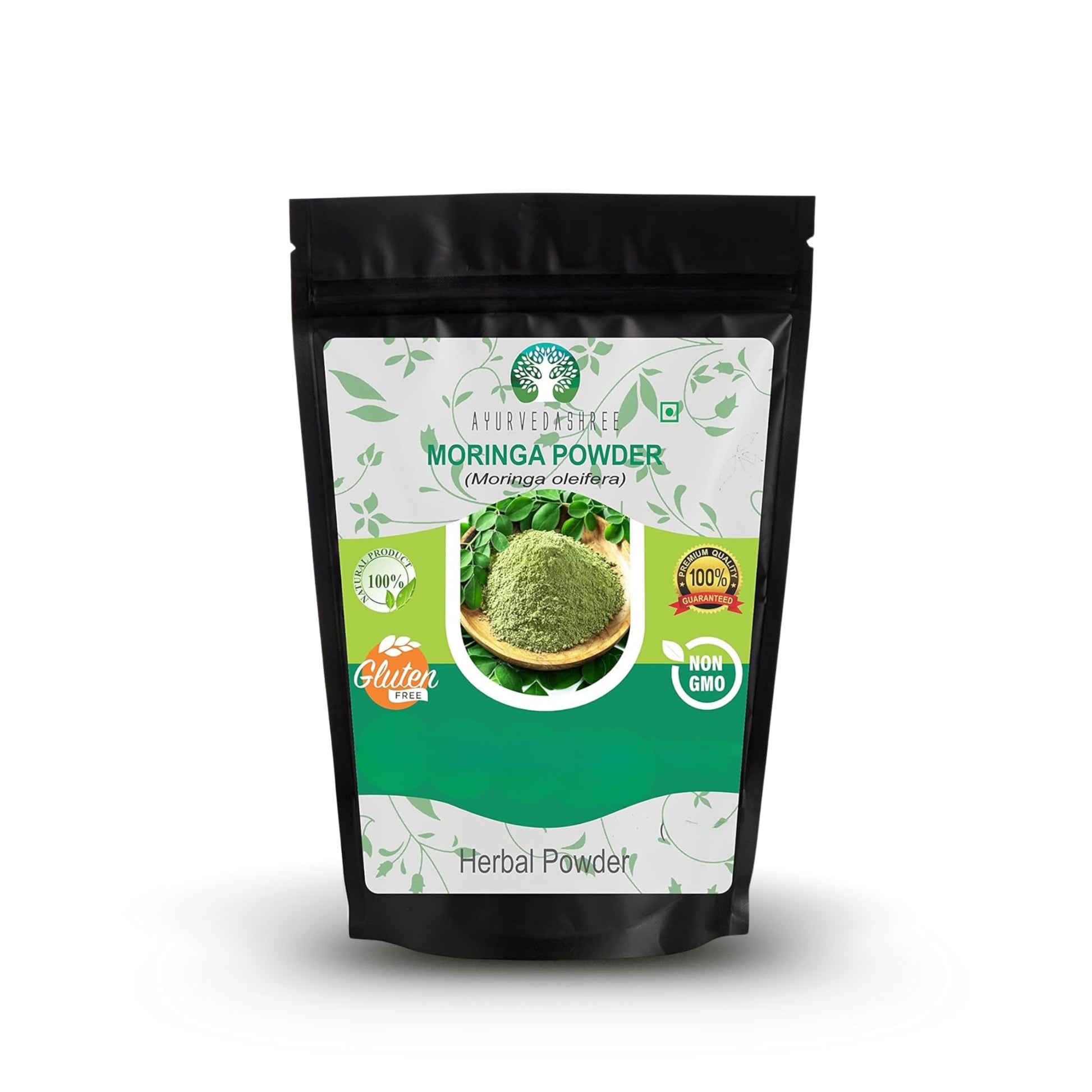 AYURVEDASHREE Moringa Leaf Powder 50 Gm, 1.76 oz