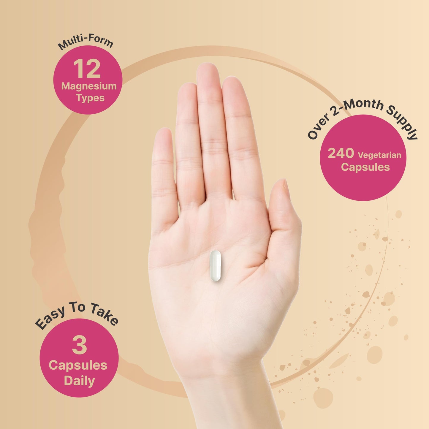 NatureBell Magnesium Complex for Women 240 Capsules