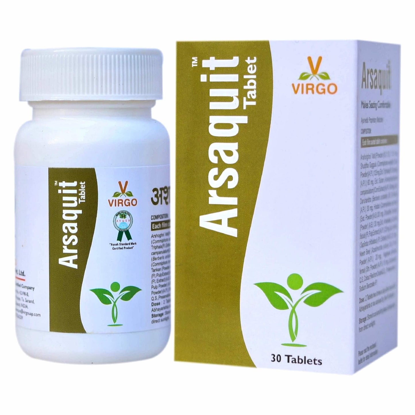 Virgo Arsaquit Tablets, 60 Count