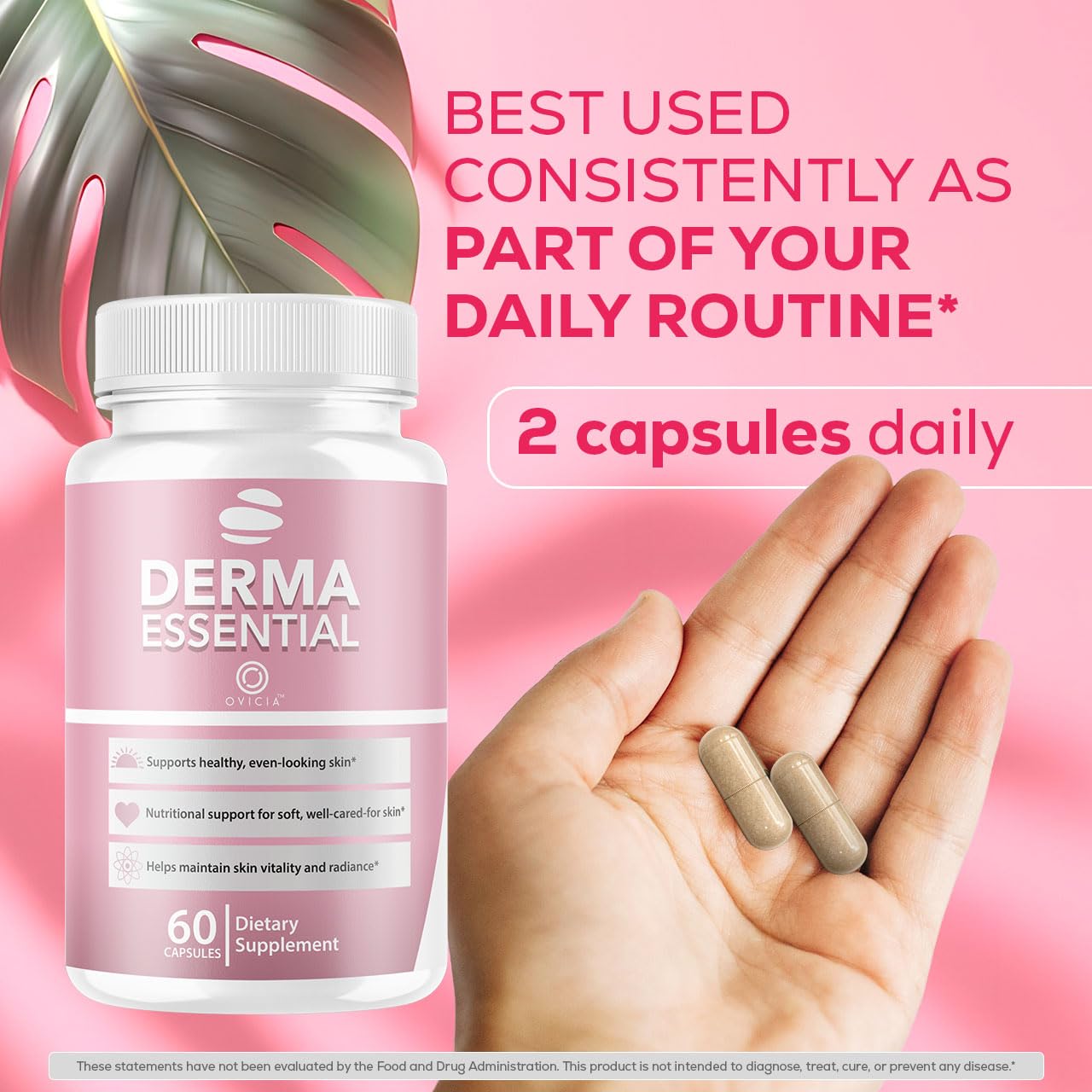 OVICIA Derma Essential Capsules 180 Capsules
