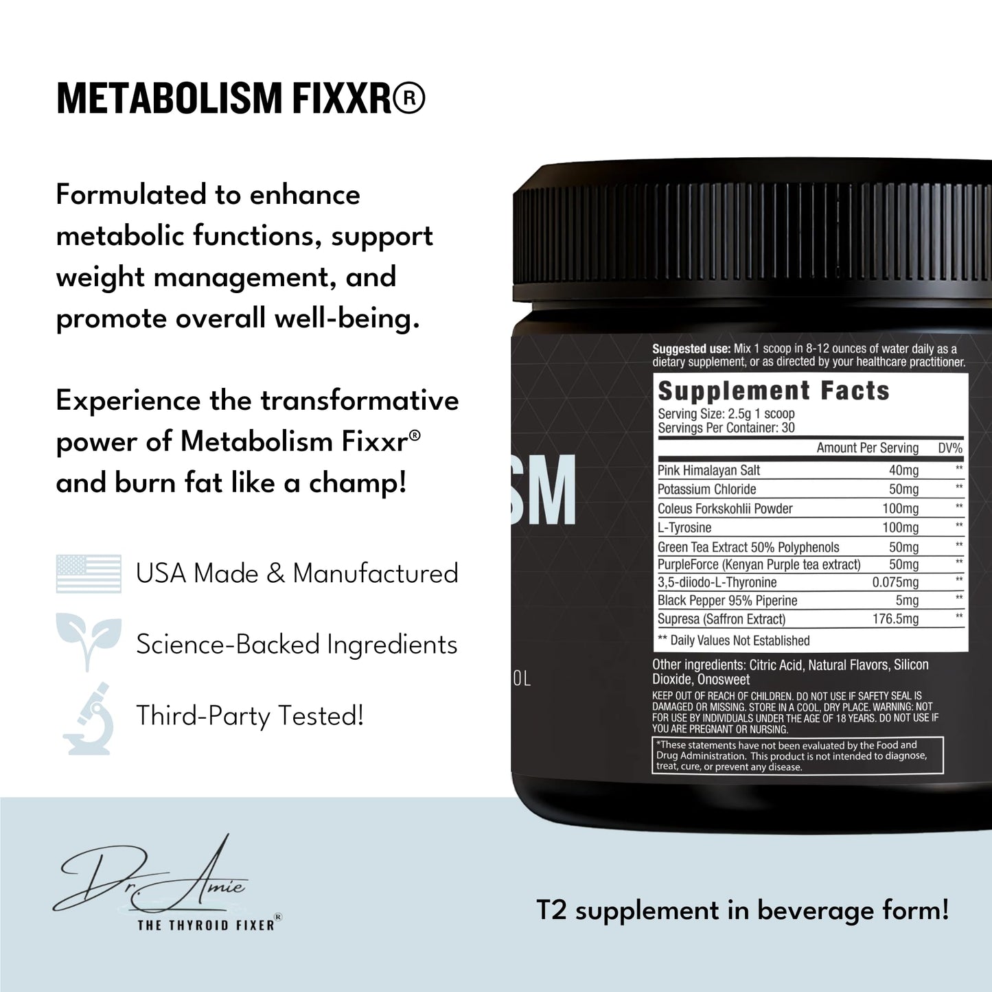 Fixxr Dr. Amie Quad Magnesium, 60 Capsules