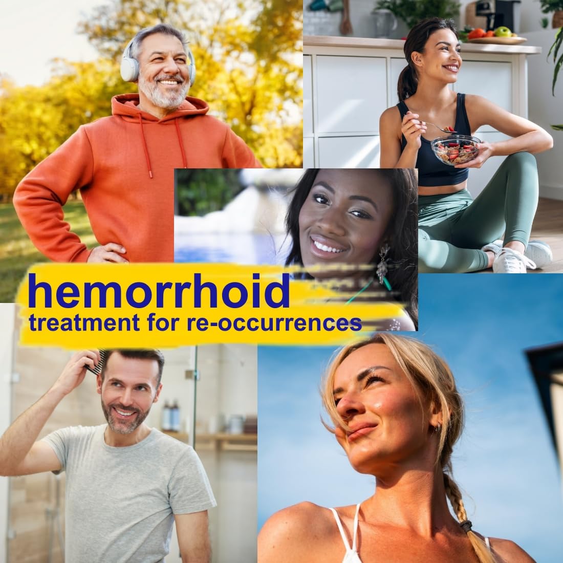 ACTIV PLUS Hemorrhoid Treatment to Reduce Re-occurrences & Easier Regularity with Stool Softener, 60 Gummies