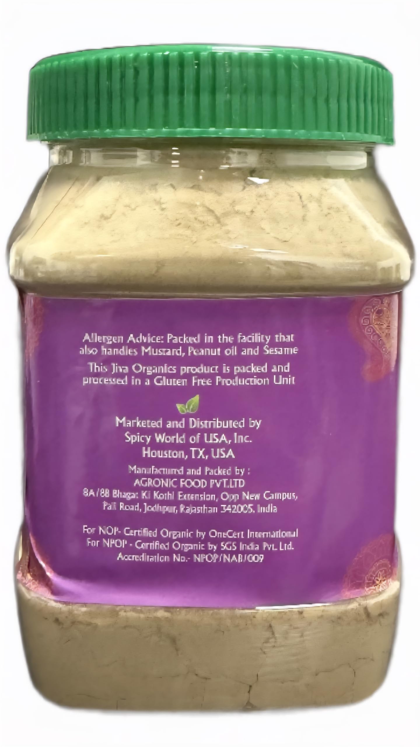 Jiva Organics Organic Amla Powder (Powder) 20 oz