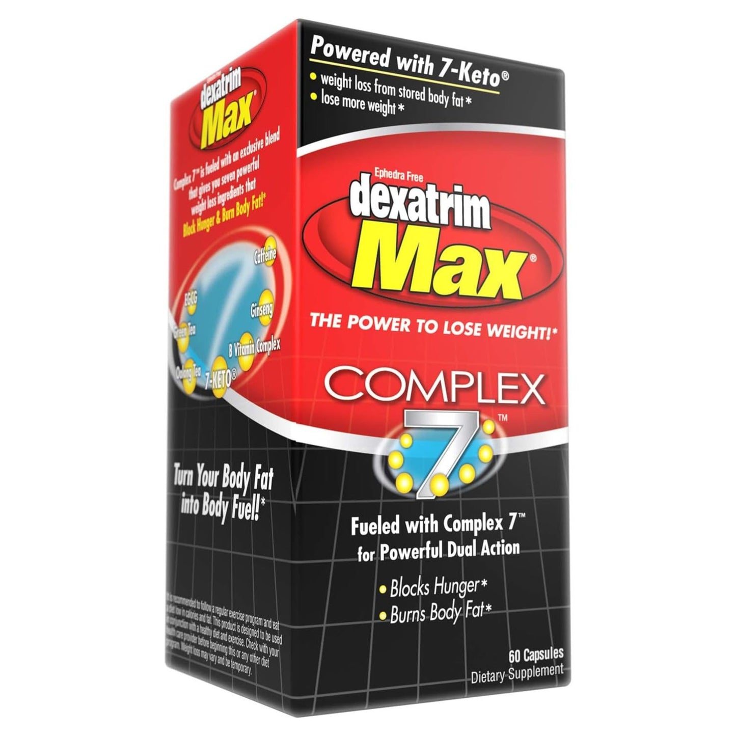 Dexatrim Max Complex-7 Capsules 60 Count