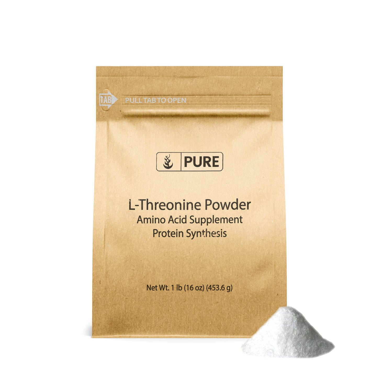 PURE ORIGINAL INGREDIENTS L-Threonine Powder 16 oz