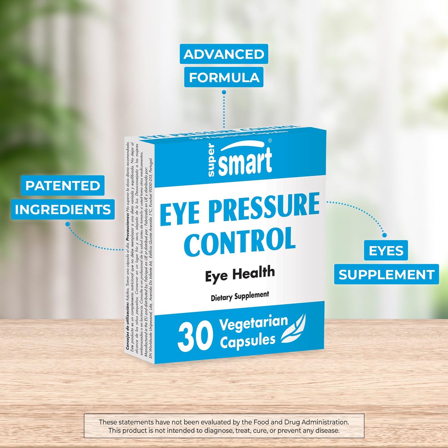 Supersmart Eye Pressure Control 30 Capsules