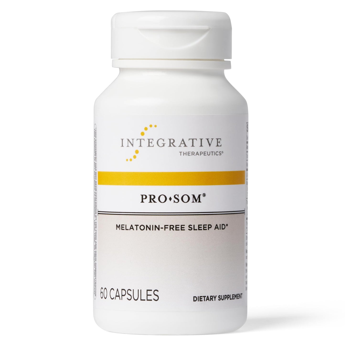 Integrative Therapeutics Pro-Som Melatonin-Free Quality Sleep Support 60 Capsules