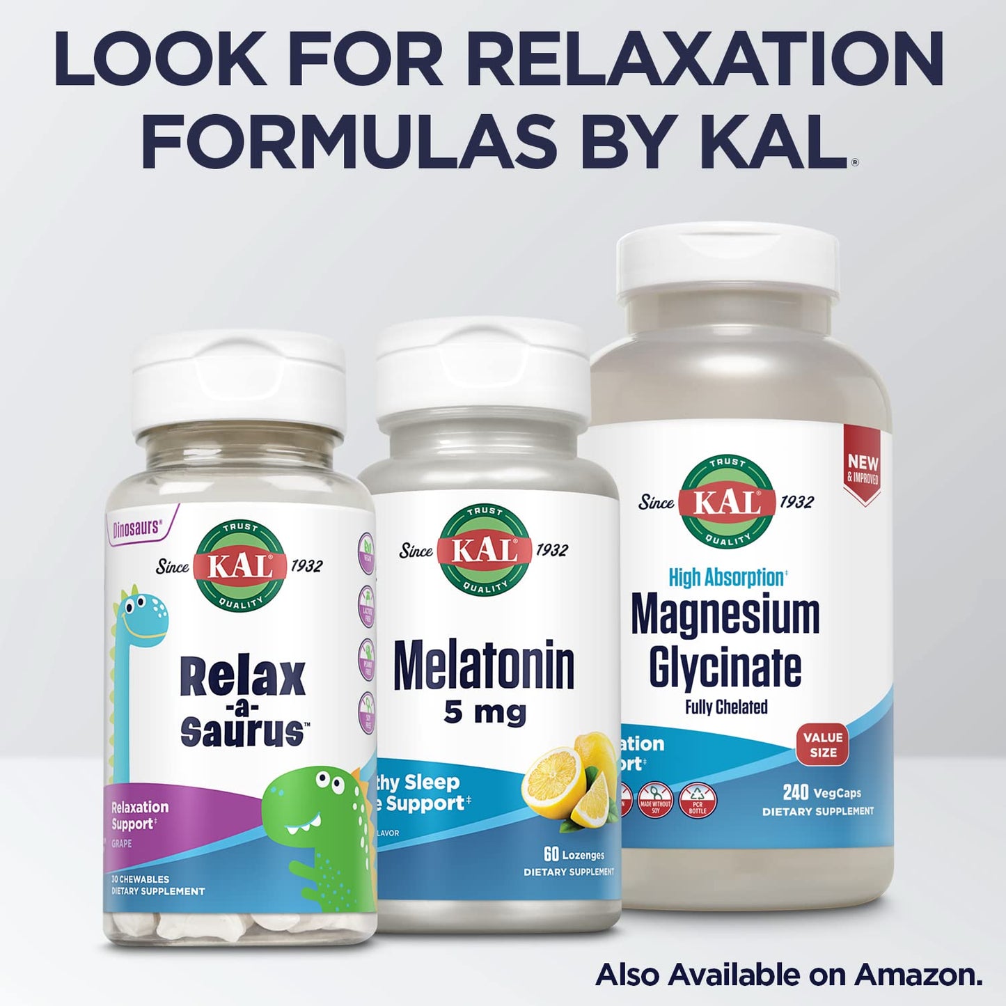 KAL GABA Supplement Tablets, 90 Tablets