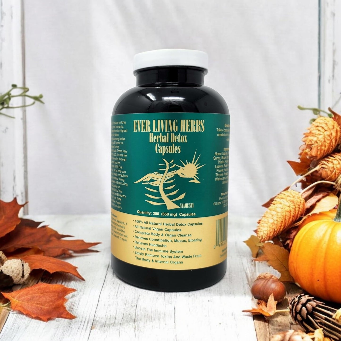 Ever Living Herbs Herbal Detox Capsules 300