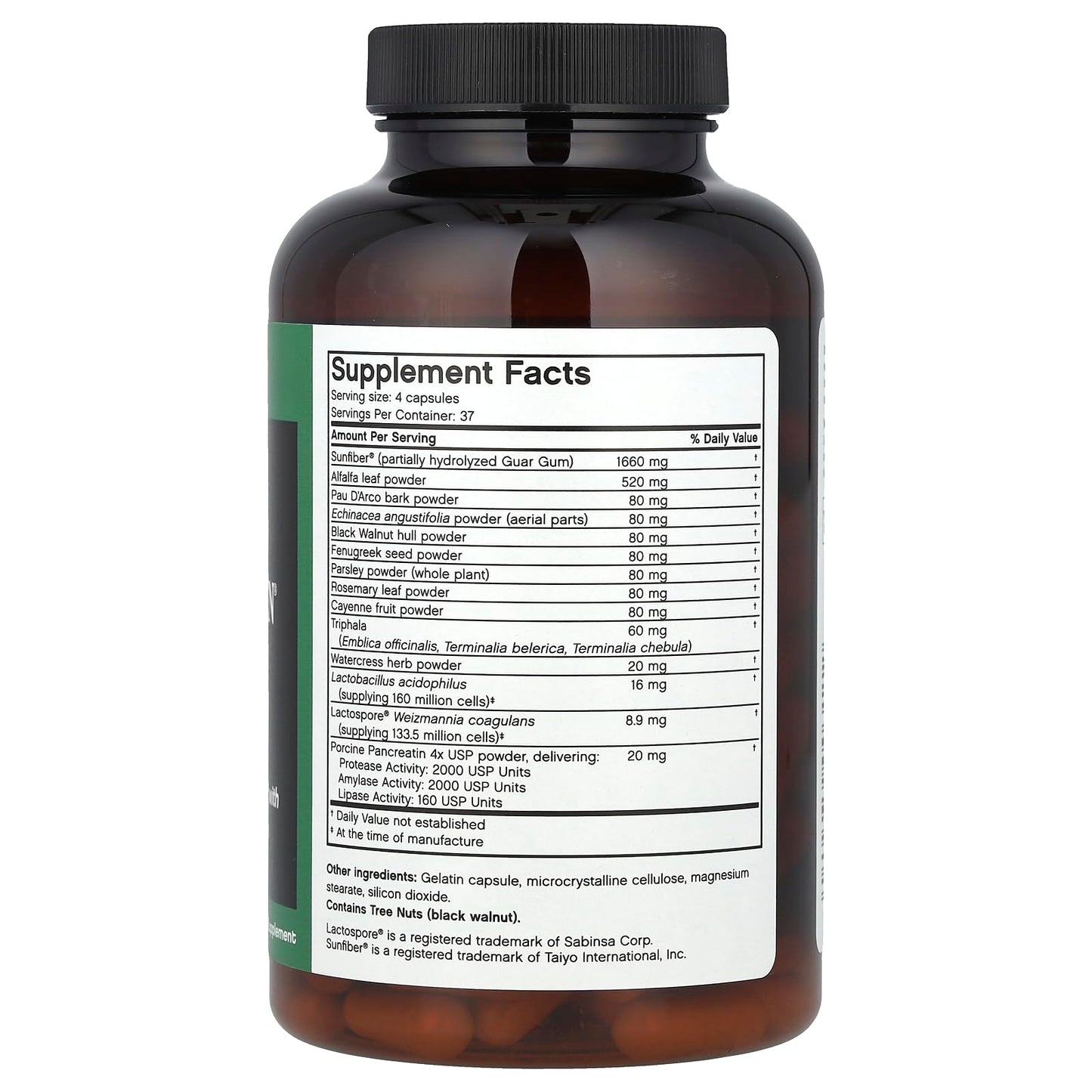Futurebiotics Colon Green Capsules, 150 Capsules
