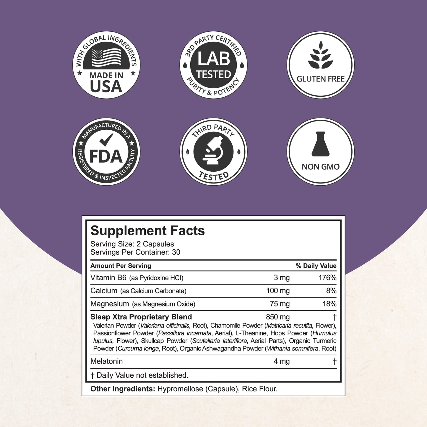 NuBest Sleep Xtra Capsule 60 Count