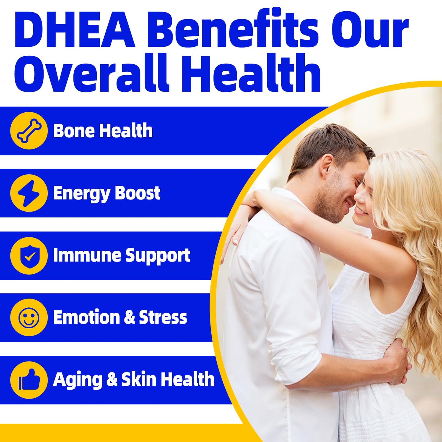 QANLOI DHEA Supplement Capsule 120 Capsules