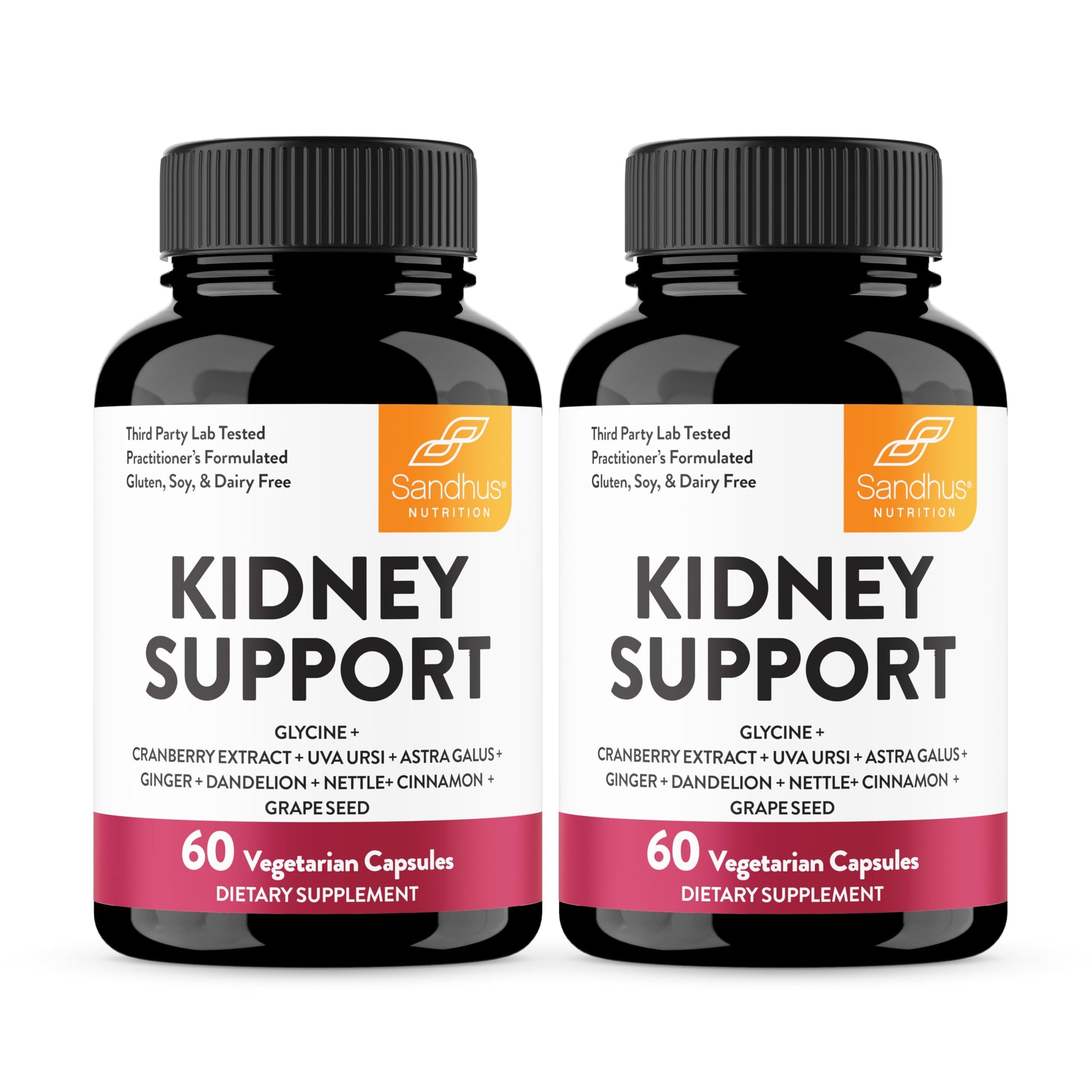 Sandhu's Kidney Cleanse Detox & Repair Support Supplement with Cranberry Extract, 120 Capsules