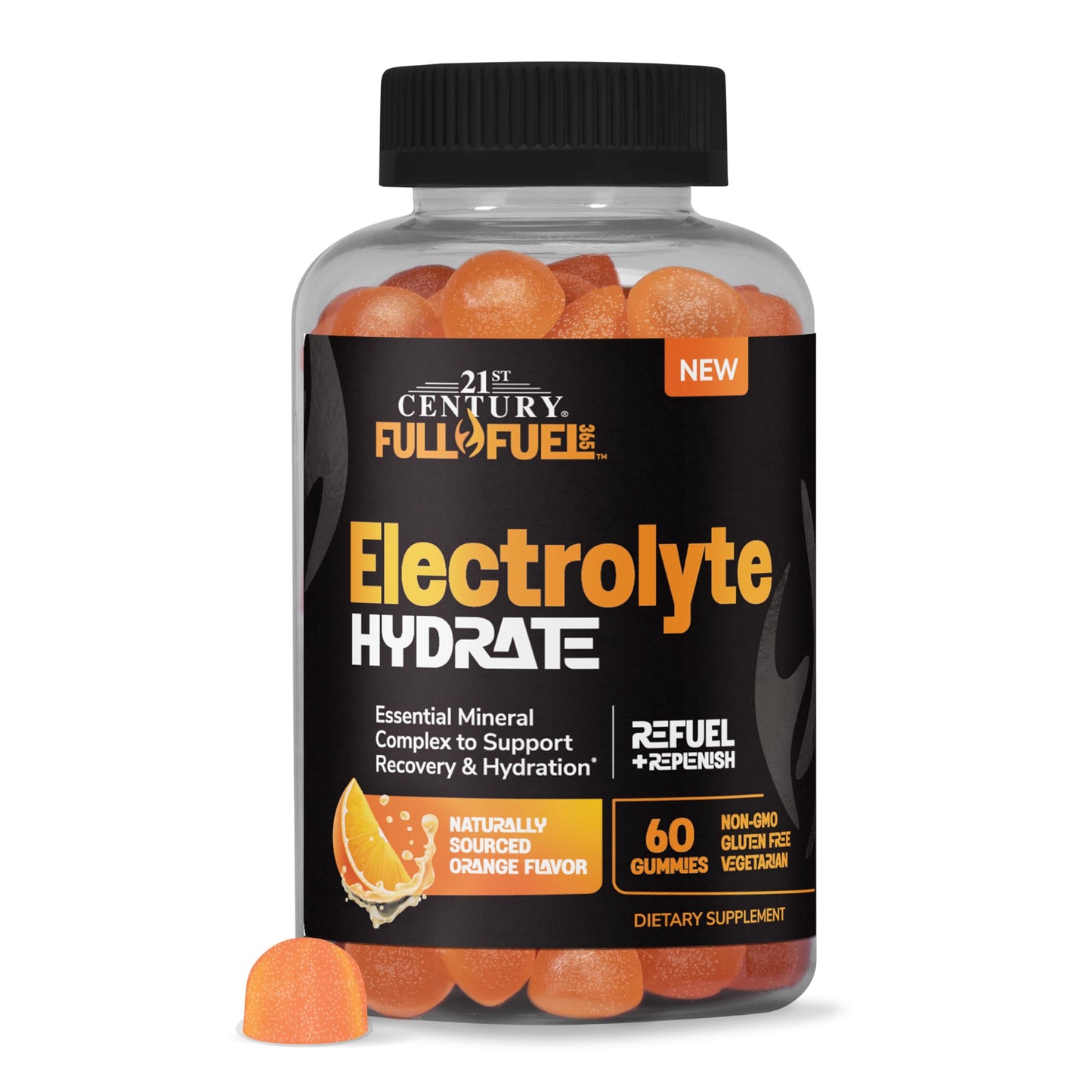 21st Century Full Fuel 365 Electrolyte Gummies 60 Count