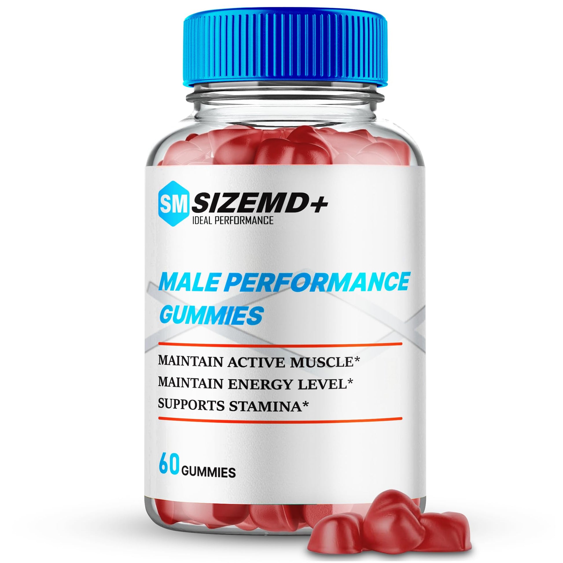 IDEAL PERFORMANCE SizeMD+ Gummies 60 Count