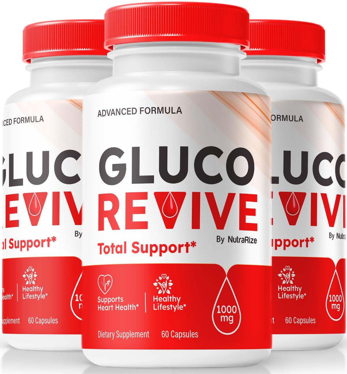 NutraRize Gluco Revive Capsules 180