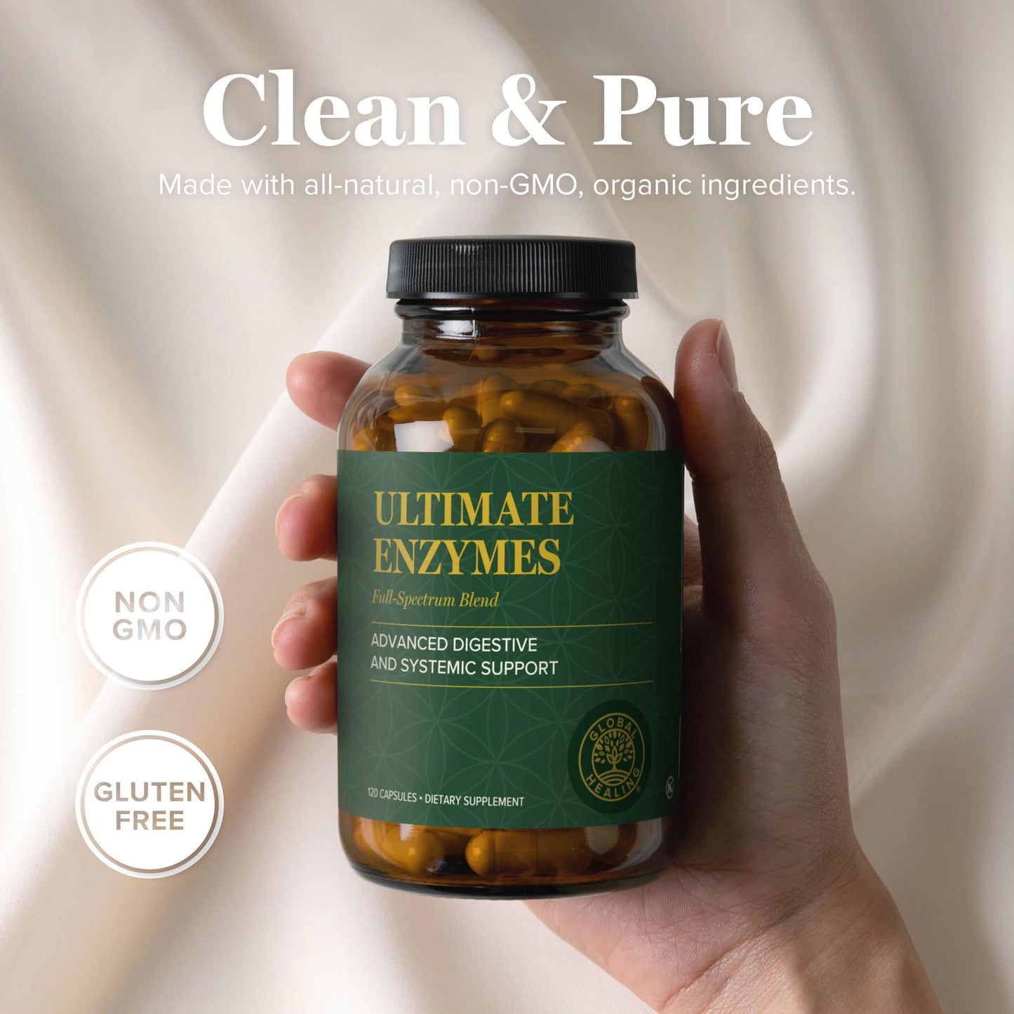 Global Healing Center Ultimate Enzymes Capsules 120