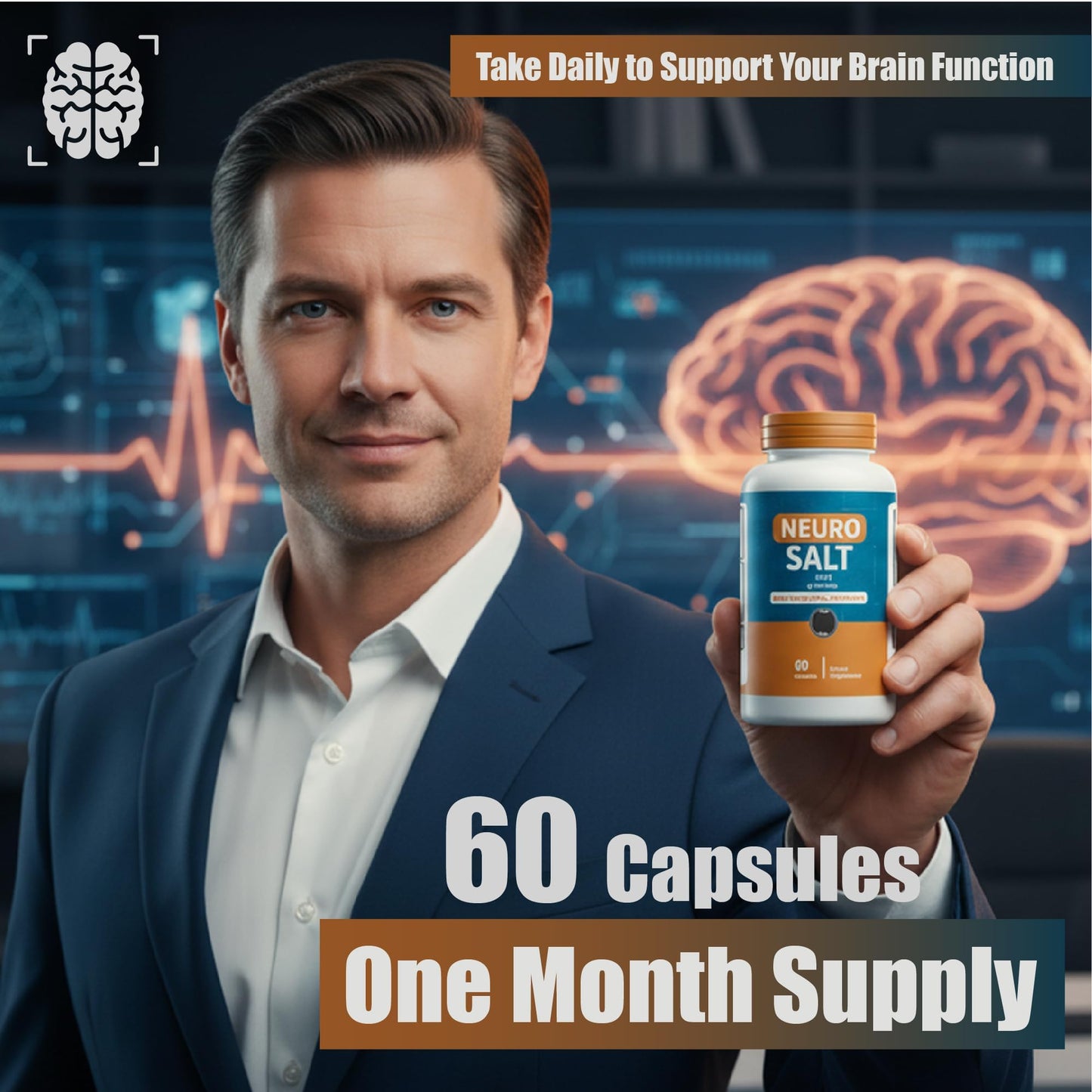 SPRESSO Neuro Salt Supplement Capsule 180 Capsules