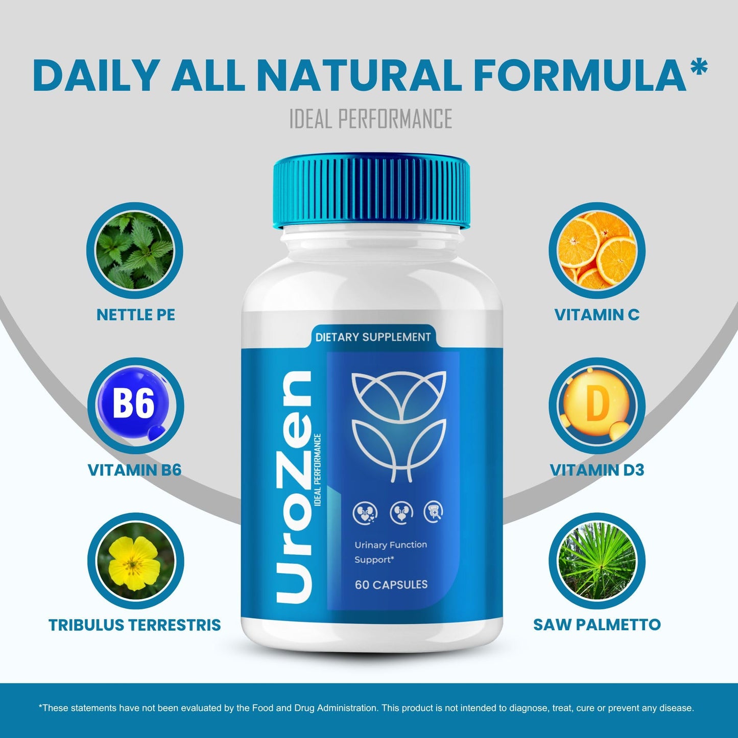 IDEAL PERFORMANCE UroZen Capsules 120