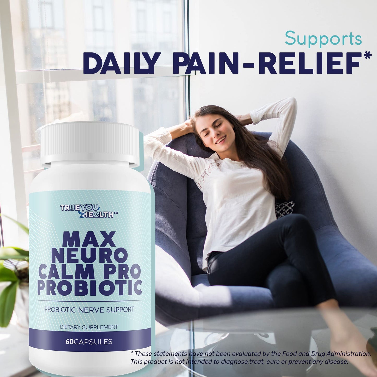 Generic Max Neuro Calm Pro Probiotic Capsule, 1 Count