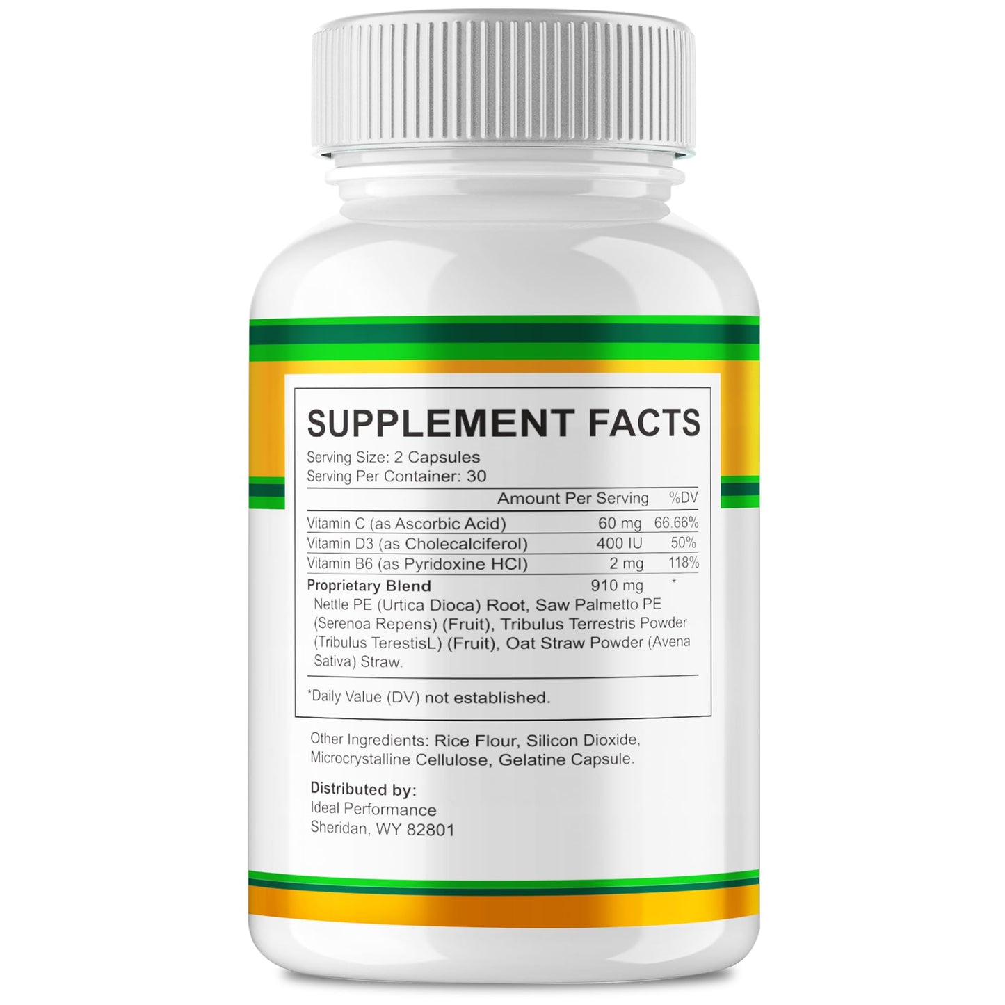 Ideal Performance ProstaForce Prostate Health Supplement Capsule 180