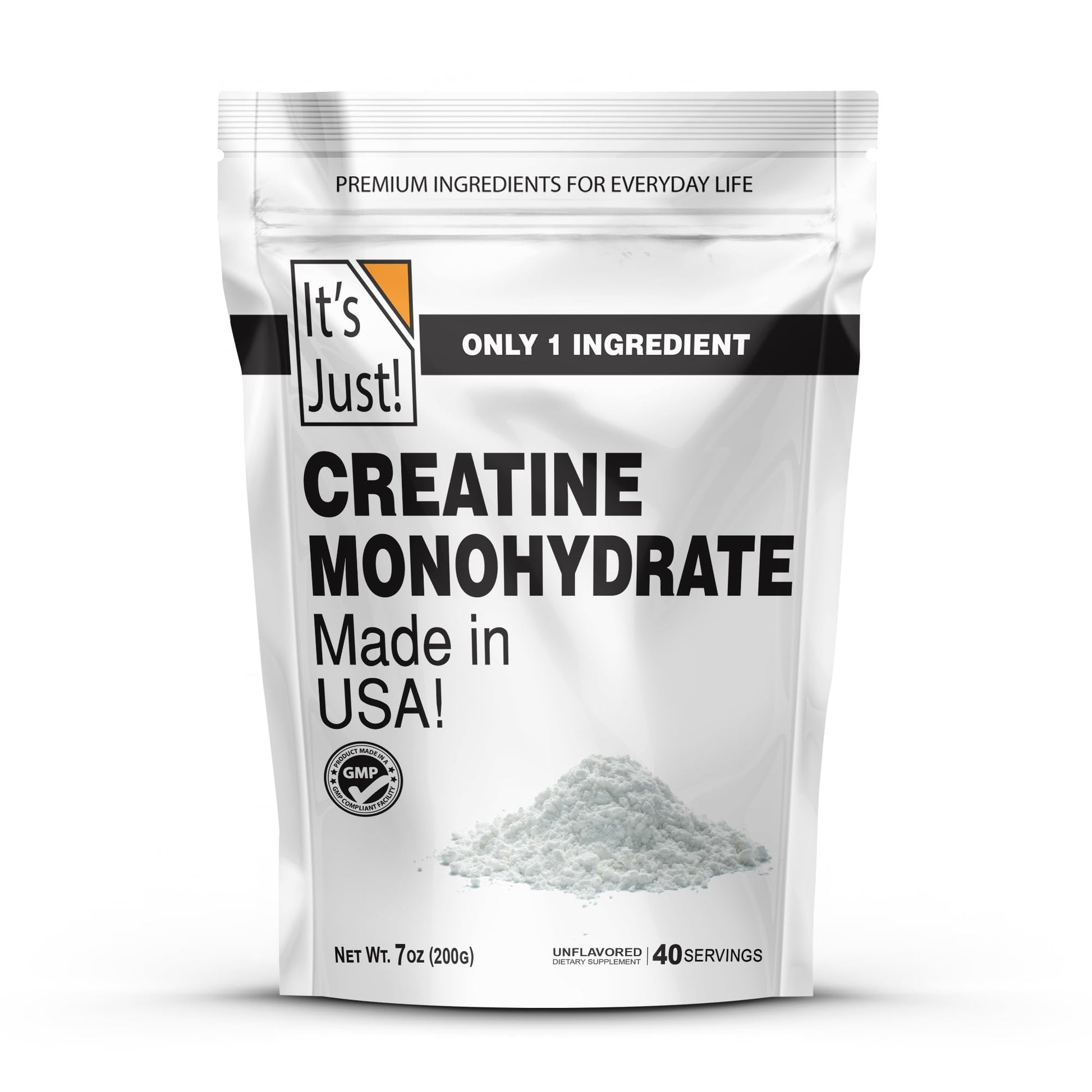 It's Just! Creatine Monohydrate Powder 7 oz