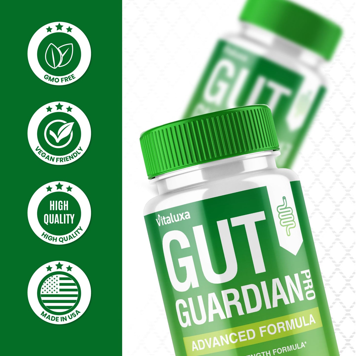 Vitaluxa Gut Guardian Pro 60 Capsules