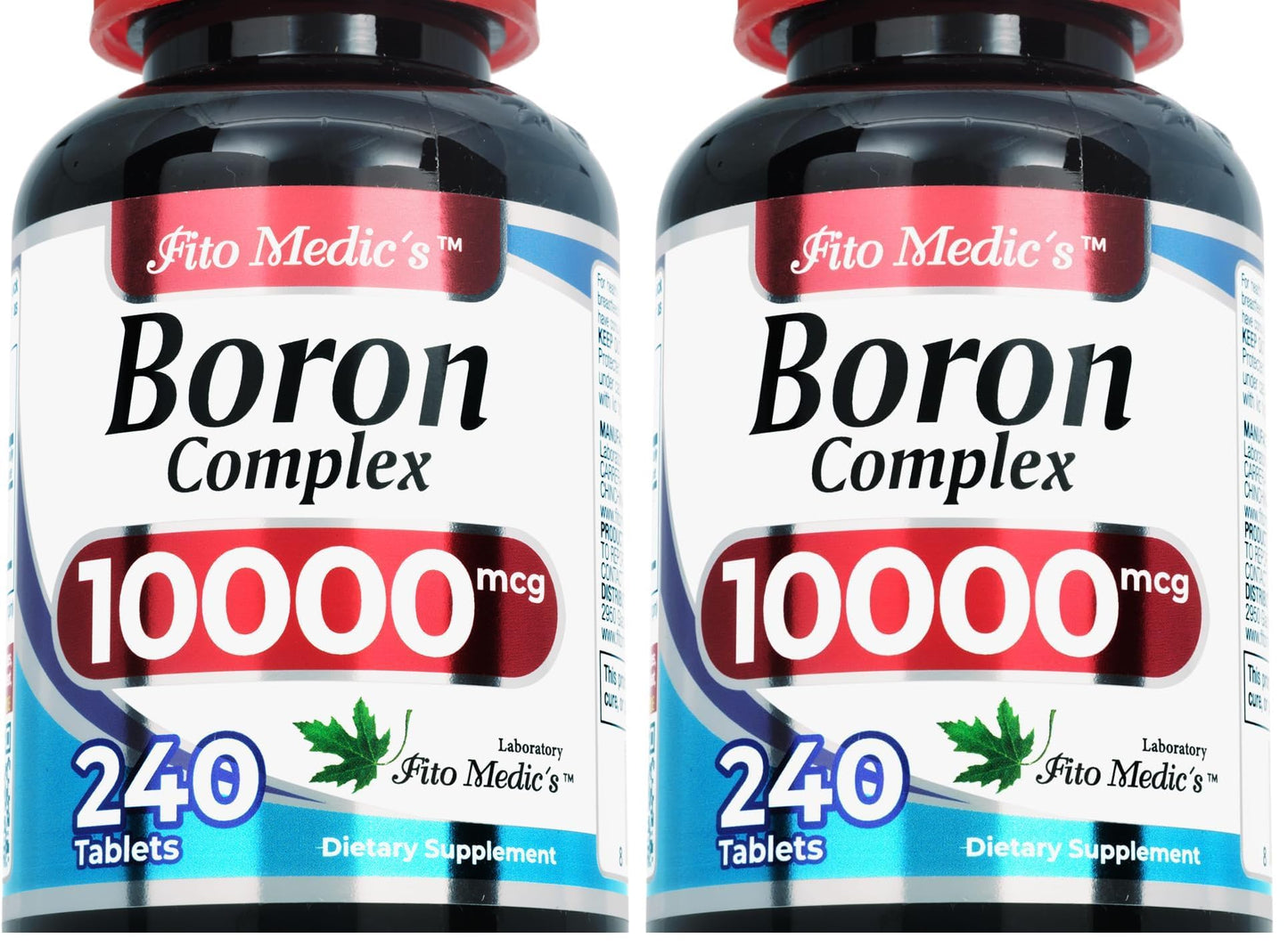 FITO MEDIC'S Boron 10 mg Tablets for Men, 480 count