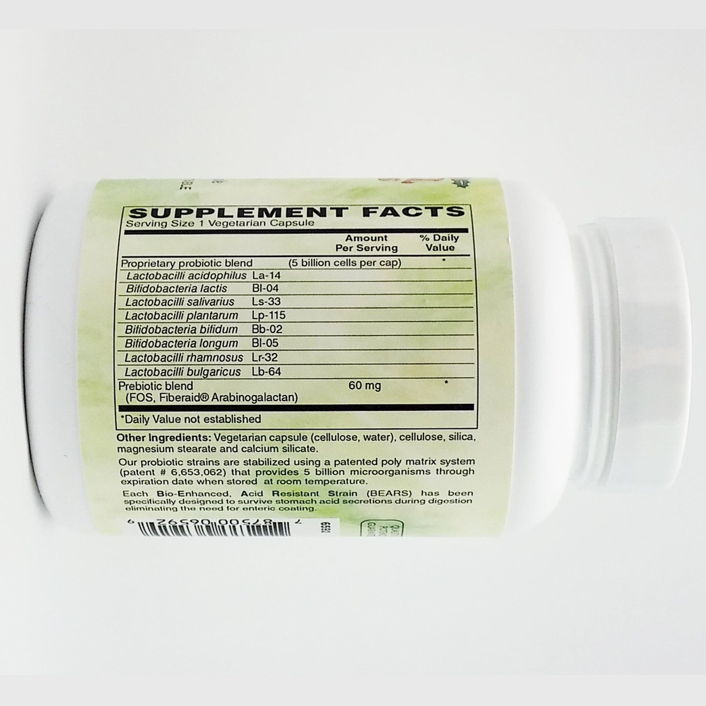 Holly Hill Health Foods Suprema Dophilus 120 Capsules