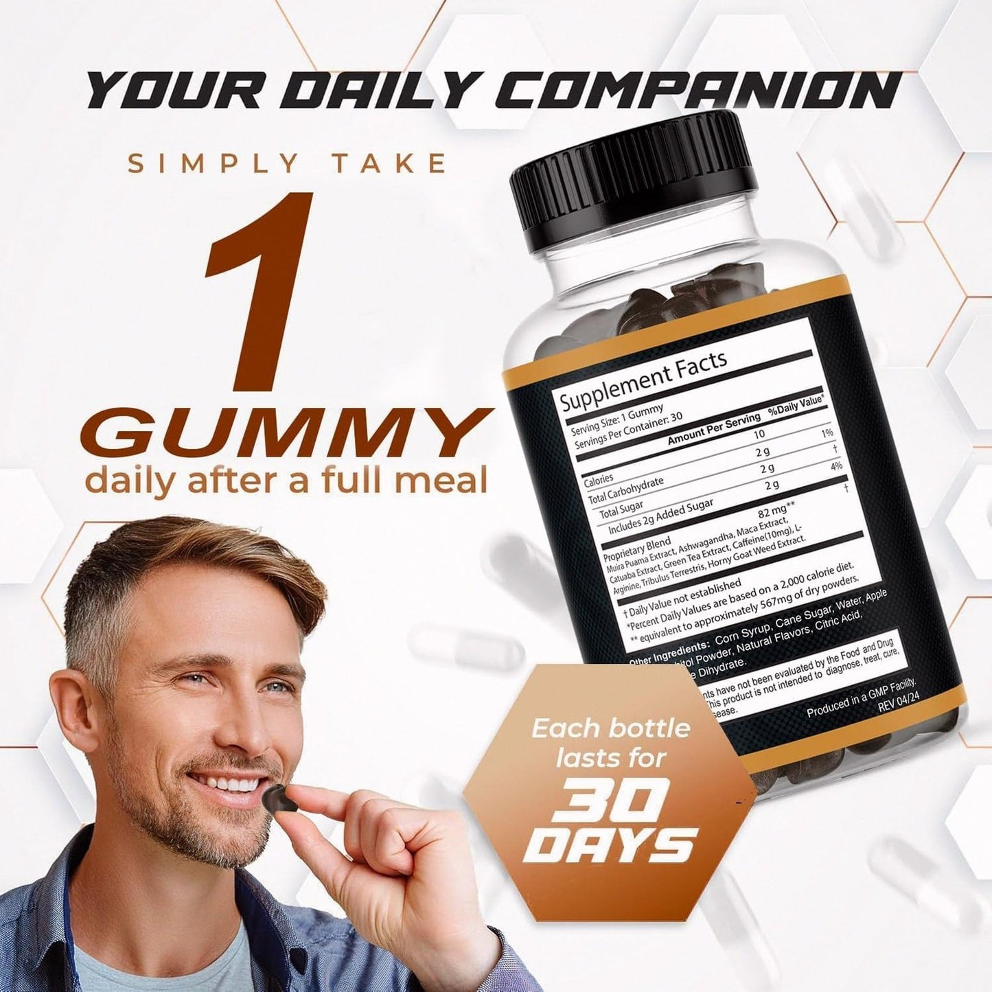 KYFLAG Titan Vigor Gummies 30 Count