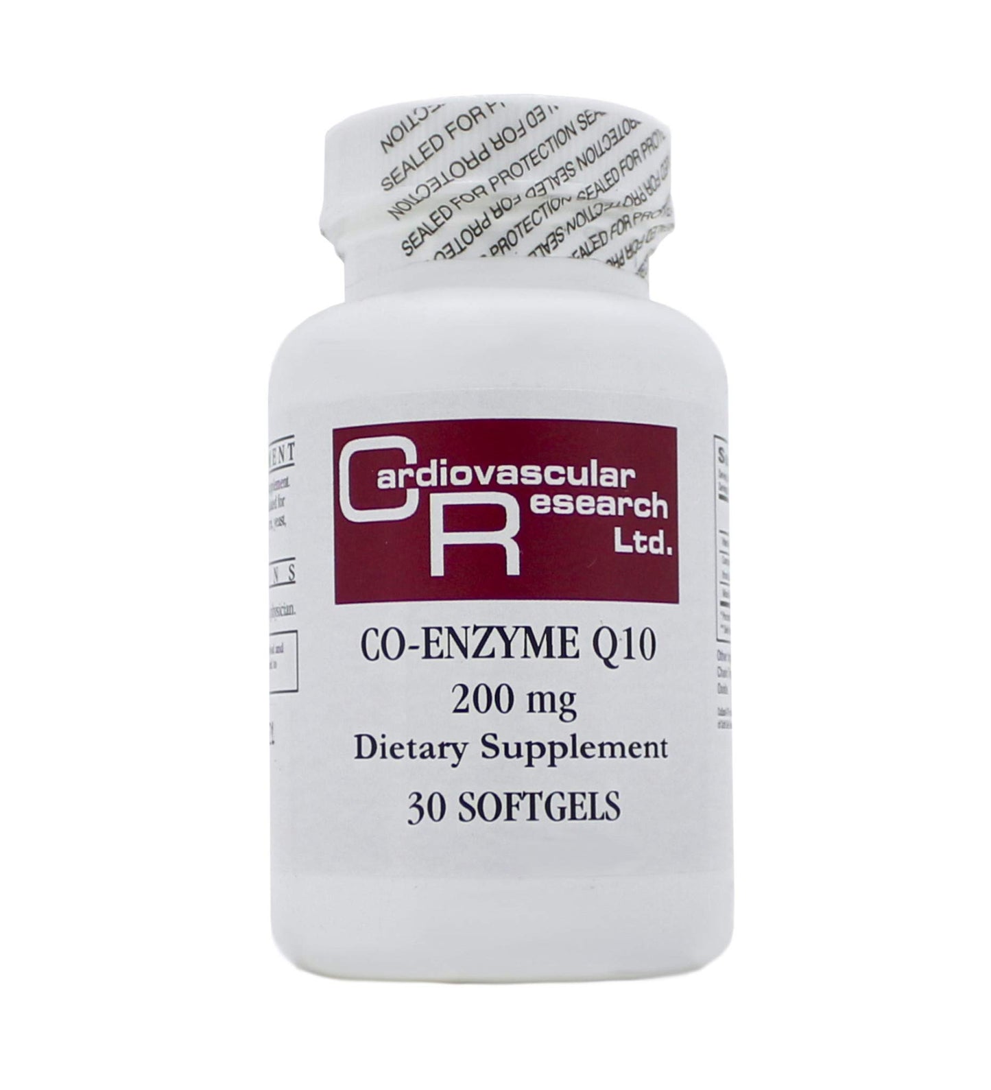 Cardiovascular Research Coenzyme Q10 200 mg Softgel 30 Count