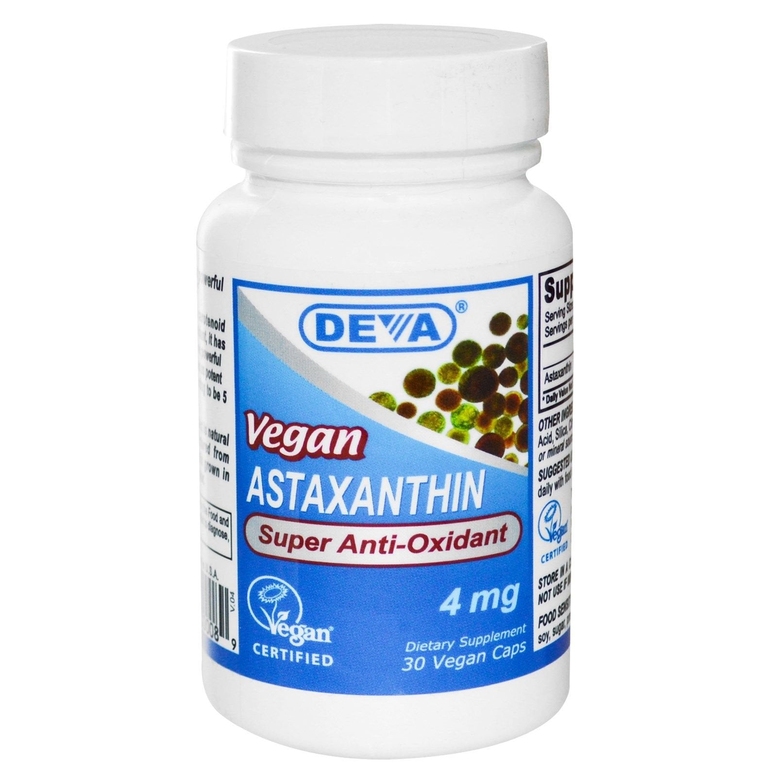 DEVA Vegan Astaxanthin Capsule 30 Count