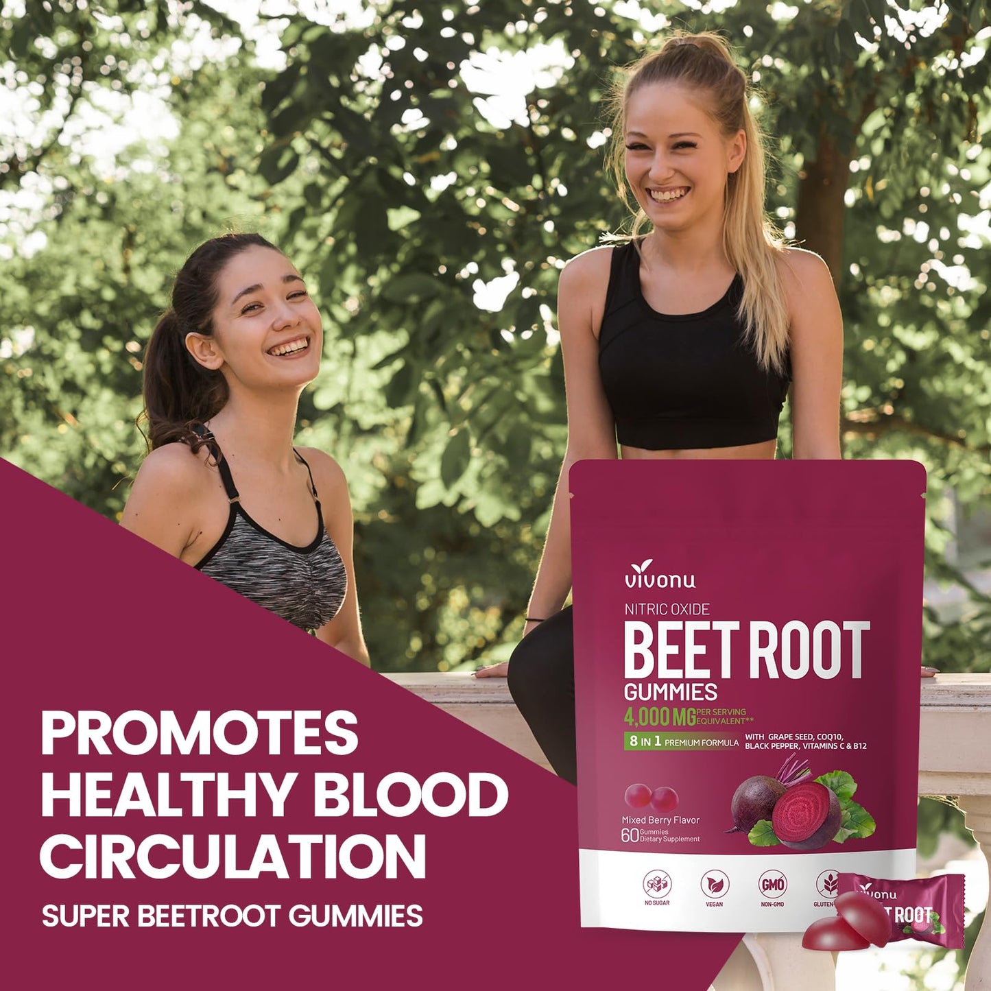 VivoNu Beet Root Capsule 240 Count