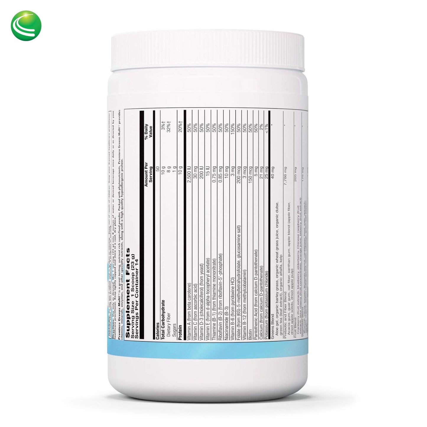 Nutra BioGenesis Premiere Greens Multi Fine Powder 392 Gram