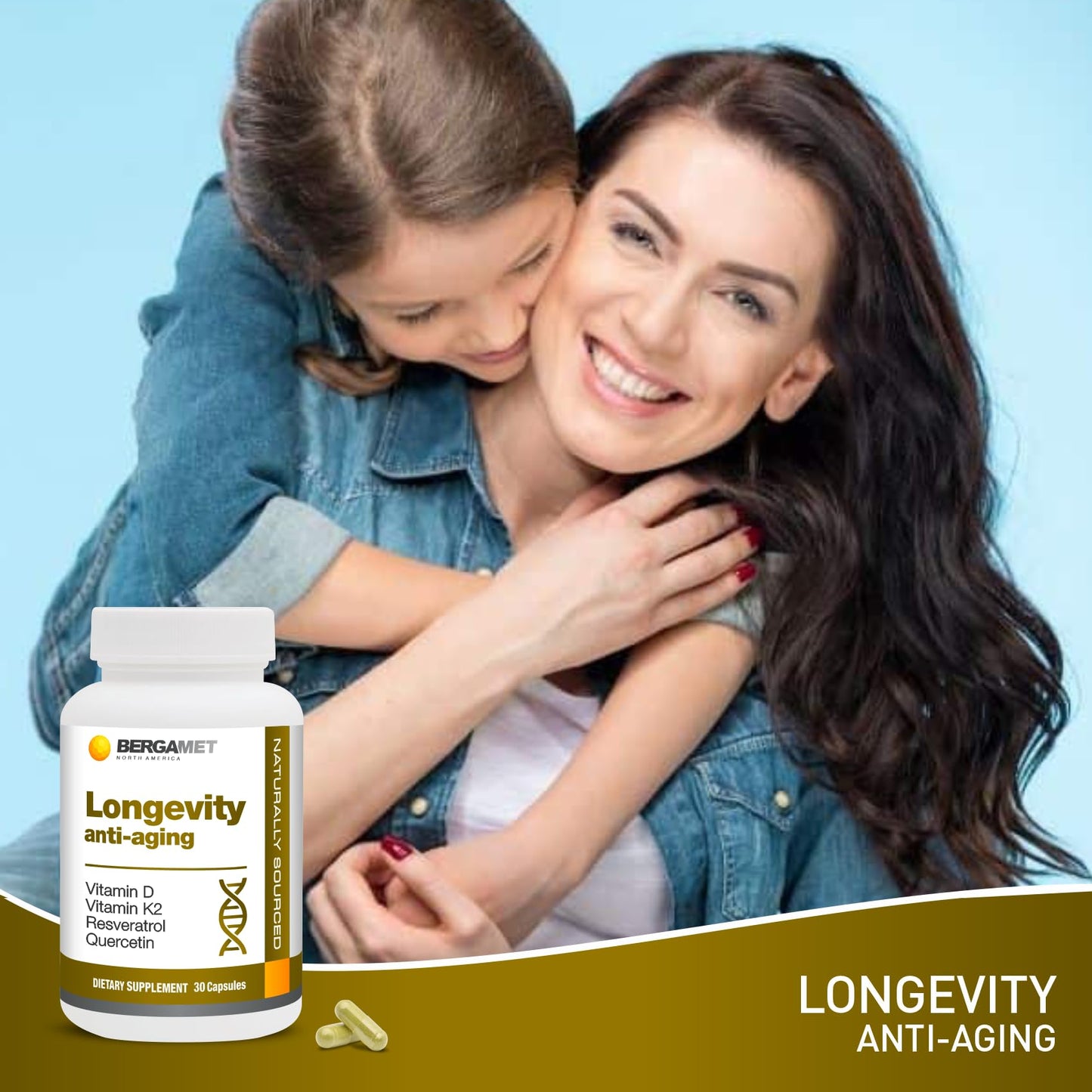 BergaMet Longevity Anti-Aging Capsule 30 Count