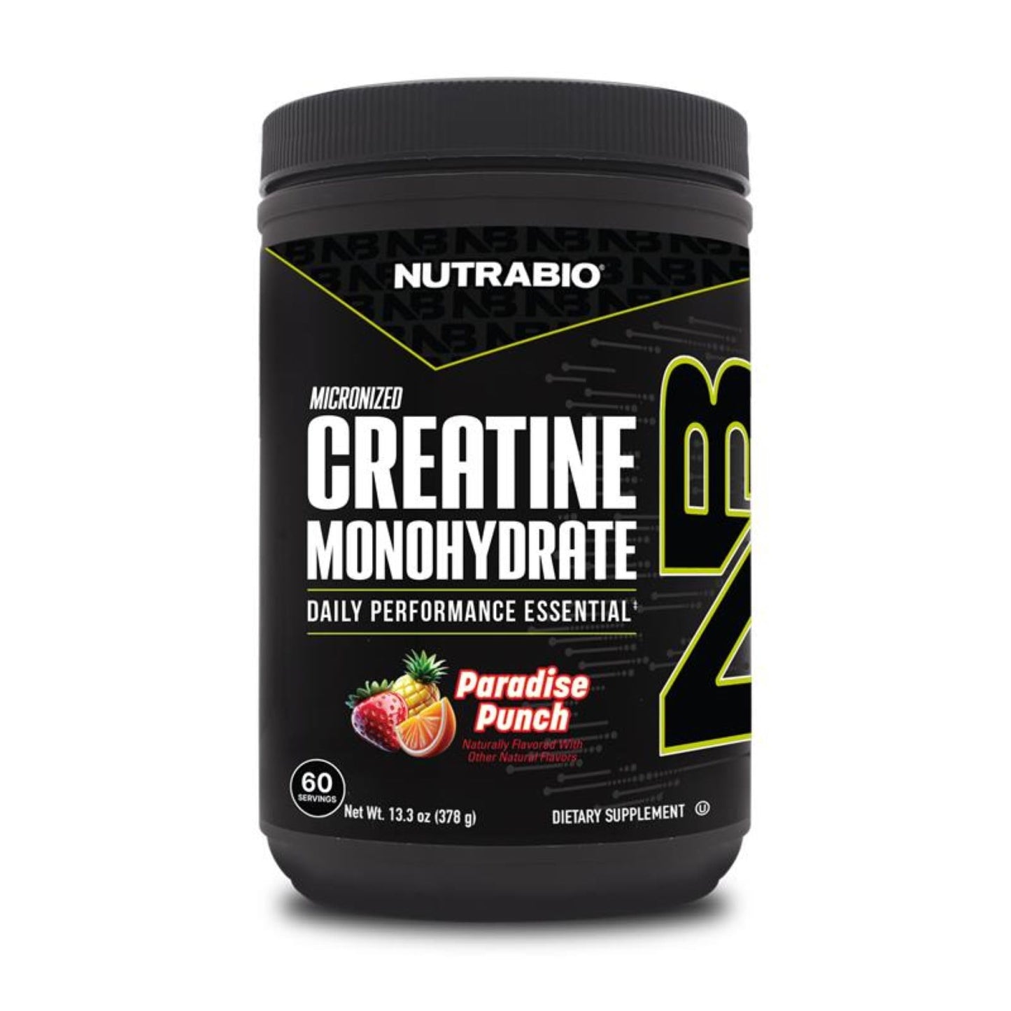 NutraBio Pure Micronized Creatine Monohydrate Powder, 300 g