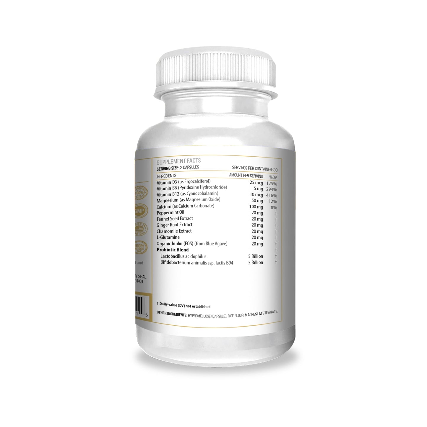 ACTIF IBS Women Maximum Support with 10+ Advanced Factors Capsules 60 Count