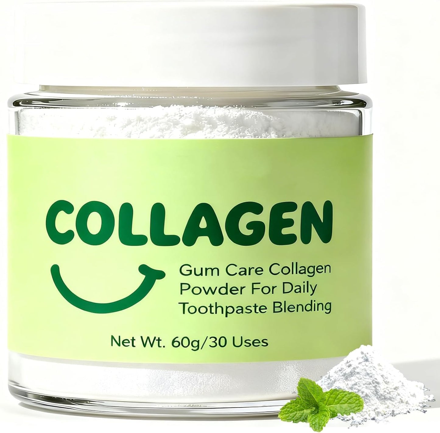 Guliqi Collagen Powder for Gums and Teeth, with Hydroxyapatite, Daily Gumline Support, 8.53 Ounce
