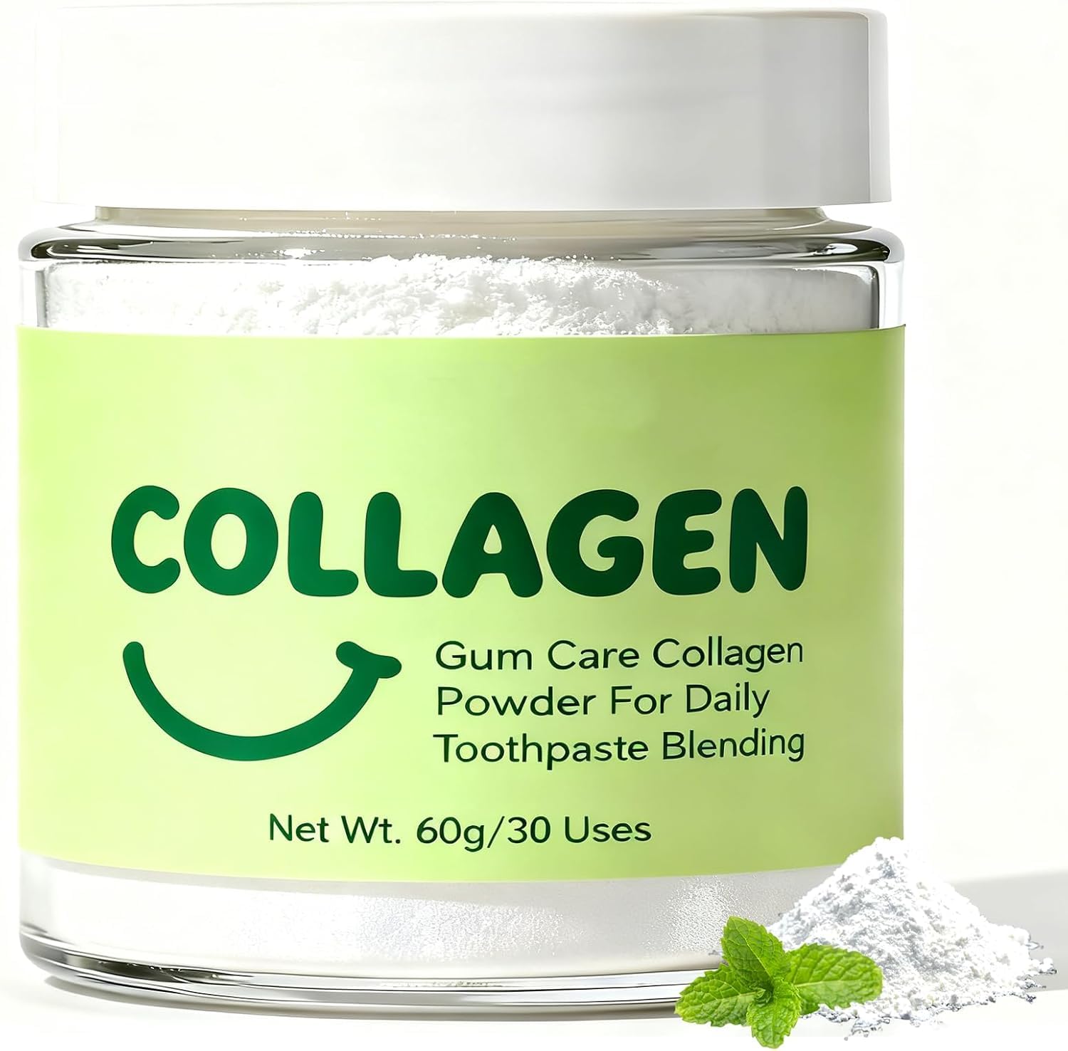 Guliqi Collagen Powder for Gums and Teeth, with Hydroxyapatite, Daily Gumline Support, 8.53 Ounce