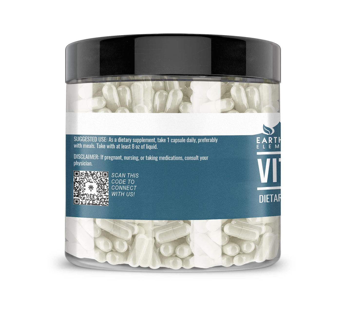 Earthborn Elements Vitamin B1 (Thiamine Mononitrate) and Gamma Oryzanol Bundle, 400 Capsules