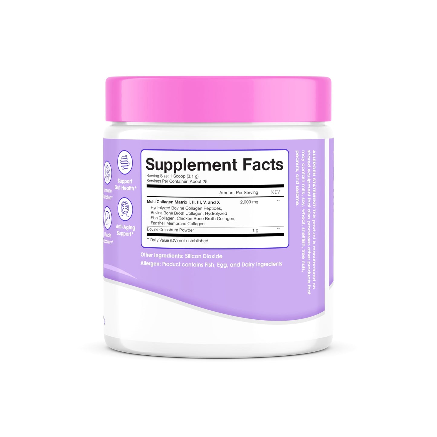 Obvi Collagen Colostrum Powder, 2.8 oz