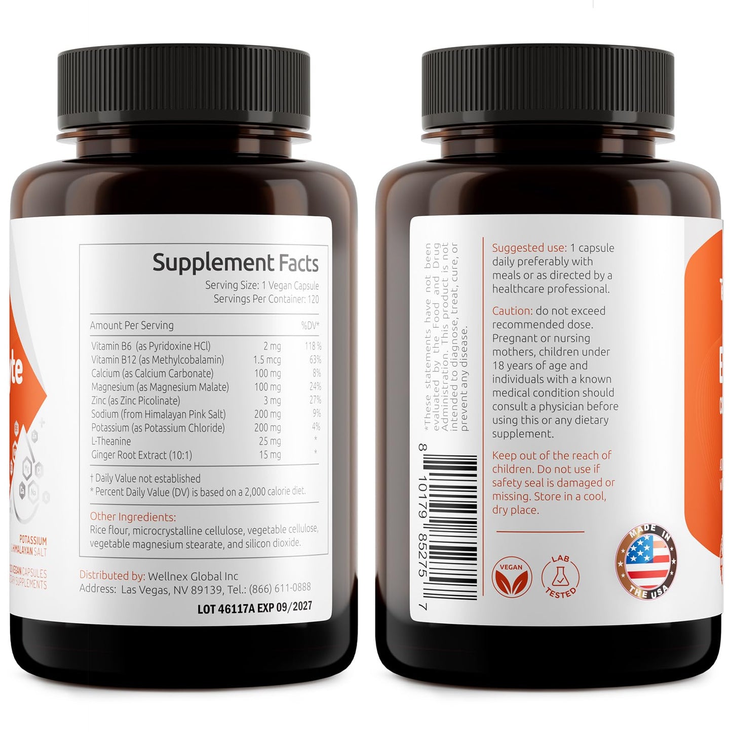 Temimar Electrolytes Electrolyte Capsules, 120 Count