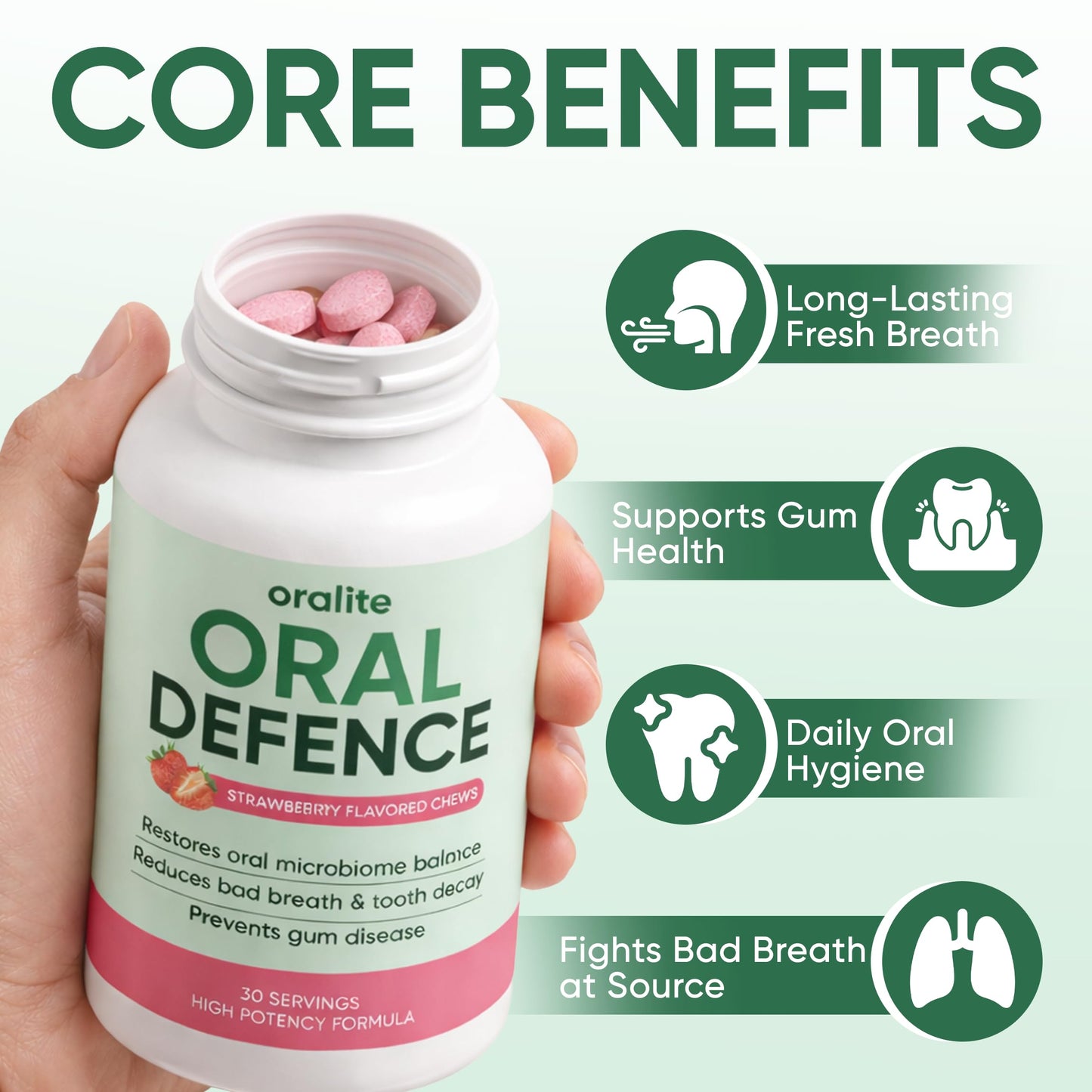 Art Anime Oracare Oral Defence Lozenges, 60 Lozenges