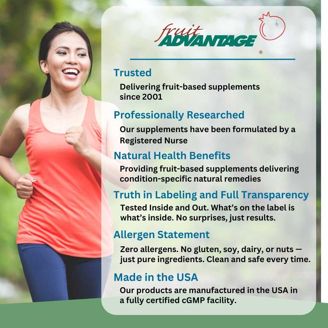 Fruit Advantage Pomegranate Heart Health Capsule, 1 Count