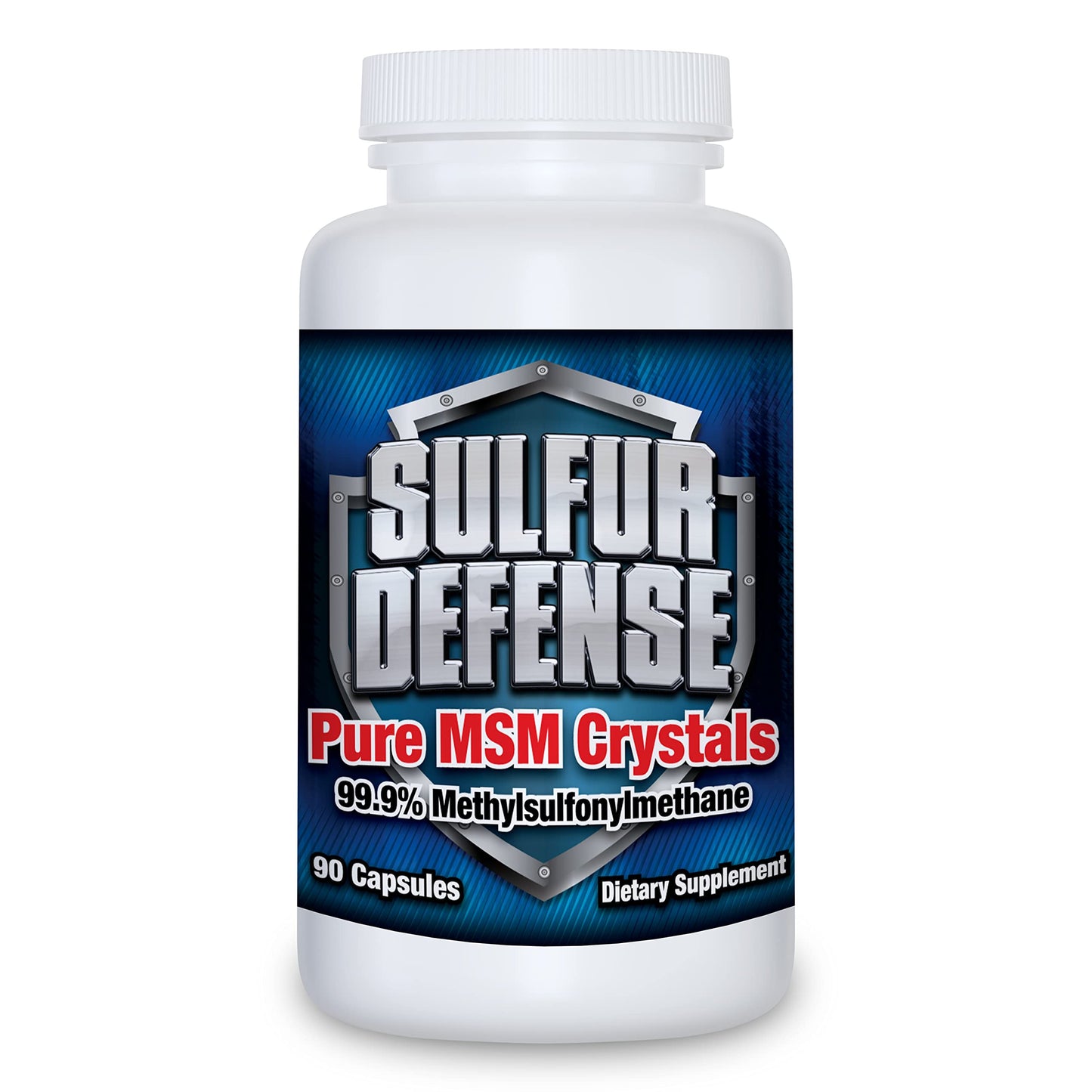 7 Lights Sulfur Defense Opti-MSM 99.9% Pure MSM Capsule, 90 Capsules