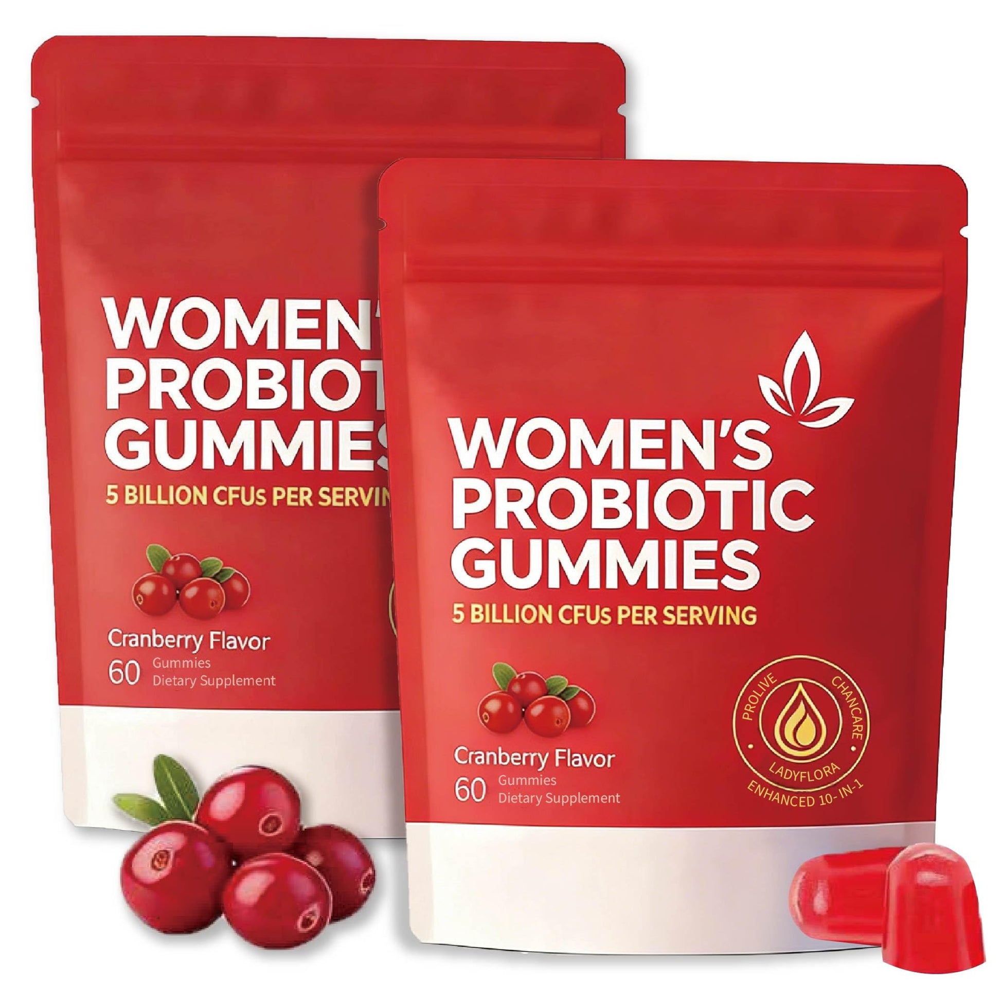 NIGUMR Women's Probiotic Gummies 60 Count