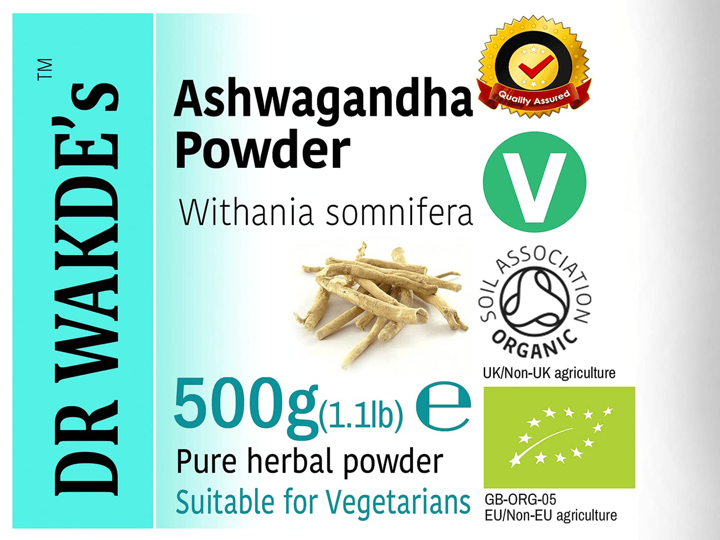 DR WAKDE's Organic Ashwagandha Powder 16,000 Ounces
