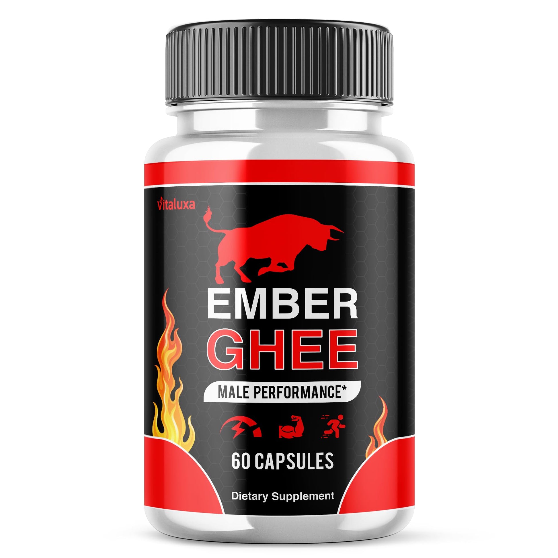Vitaluxa Ember Ghee Capsules, 60 Count